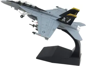 American Hornet F/A-18B Fighter Aircraft Model Aviation Military Diecast Plane serious creation political factual deplorable Fighter Airplane Model Alloy 1:100 