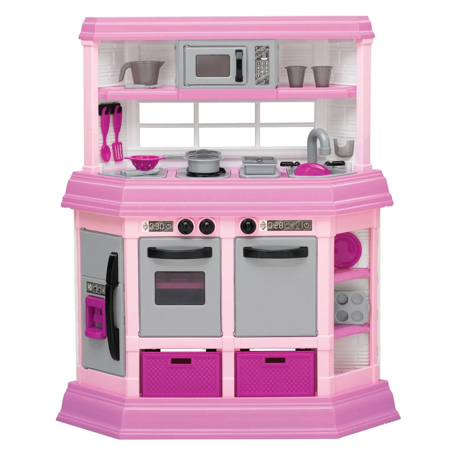 AMERICAN PLASTIC Custom Kitchen: Little chefs will enjoy cooking in this Kitchen - 11950