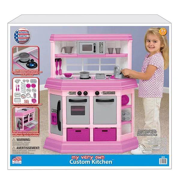 AMERICAN PLASTIC Custom Kitchen: Little chefs will enjoy cooking in this Kitchen - 11950