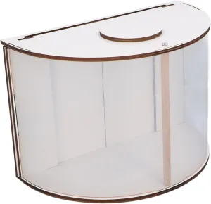 & Plastic for Home Decor Aramox Window Bird Feeder Suction Cup Bird Feeder inject for Windows with Clear View 180?? Indoor Watching Made of Solid Wood 