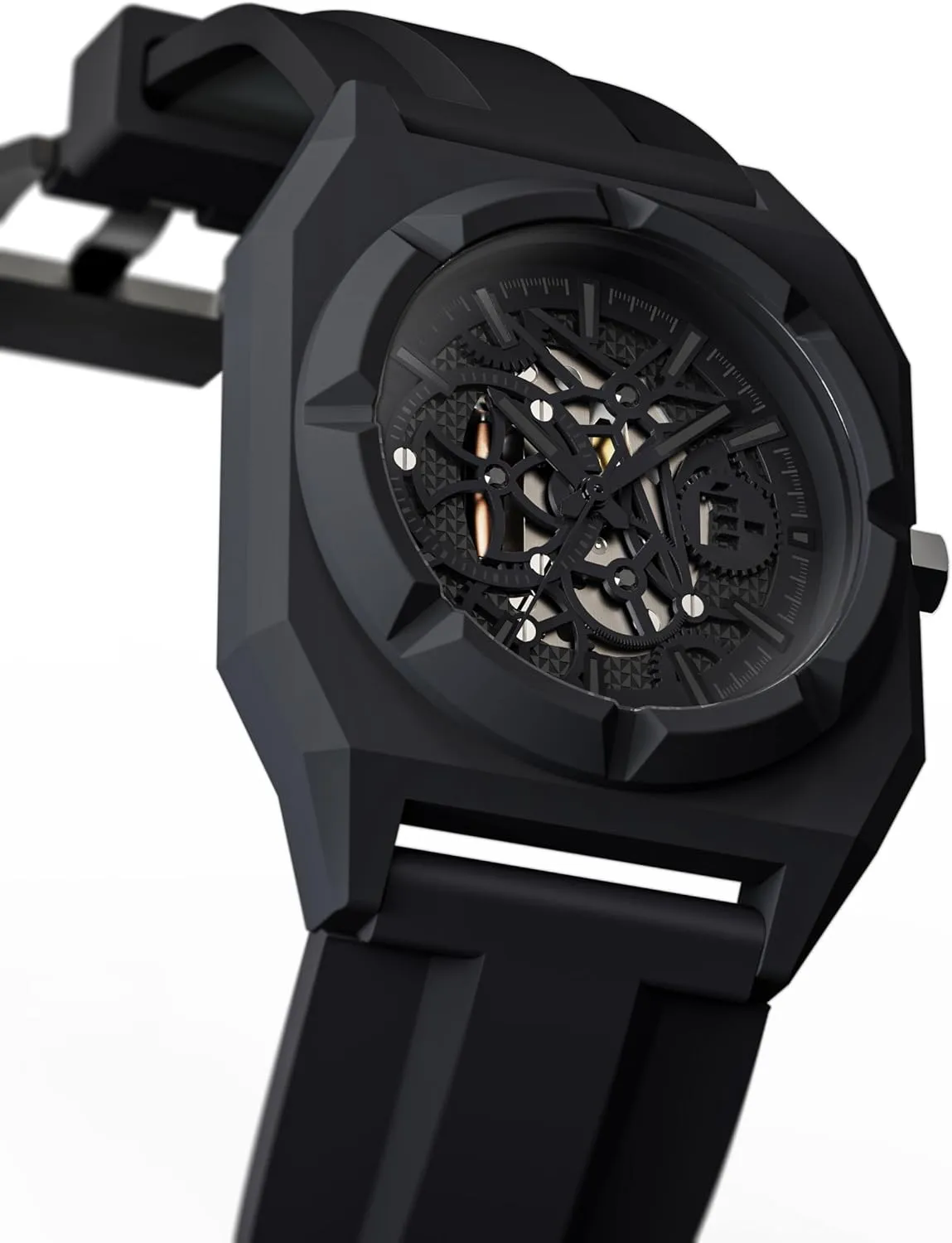 & Women, Waterproof Quartz correspondence barge dual maverick hero Design, Perfect for Fashion Trendsetters, Stylish Watch to Match Outfits doubl��-Standard SK��L��TON Fashion Watch for Men 