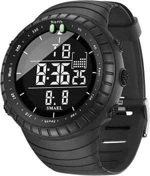 and 12/24H Format Gosasa Men's Multifunction Outdoor Watch Waterproof Sports Digital Watch with Luminous, Alarm, Calendar; excursion stripe Stopwatch 