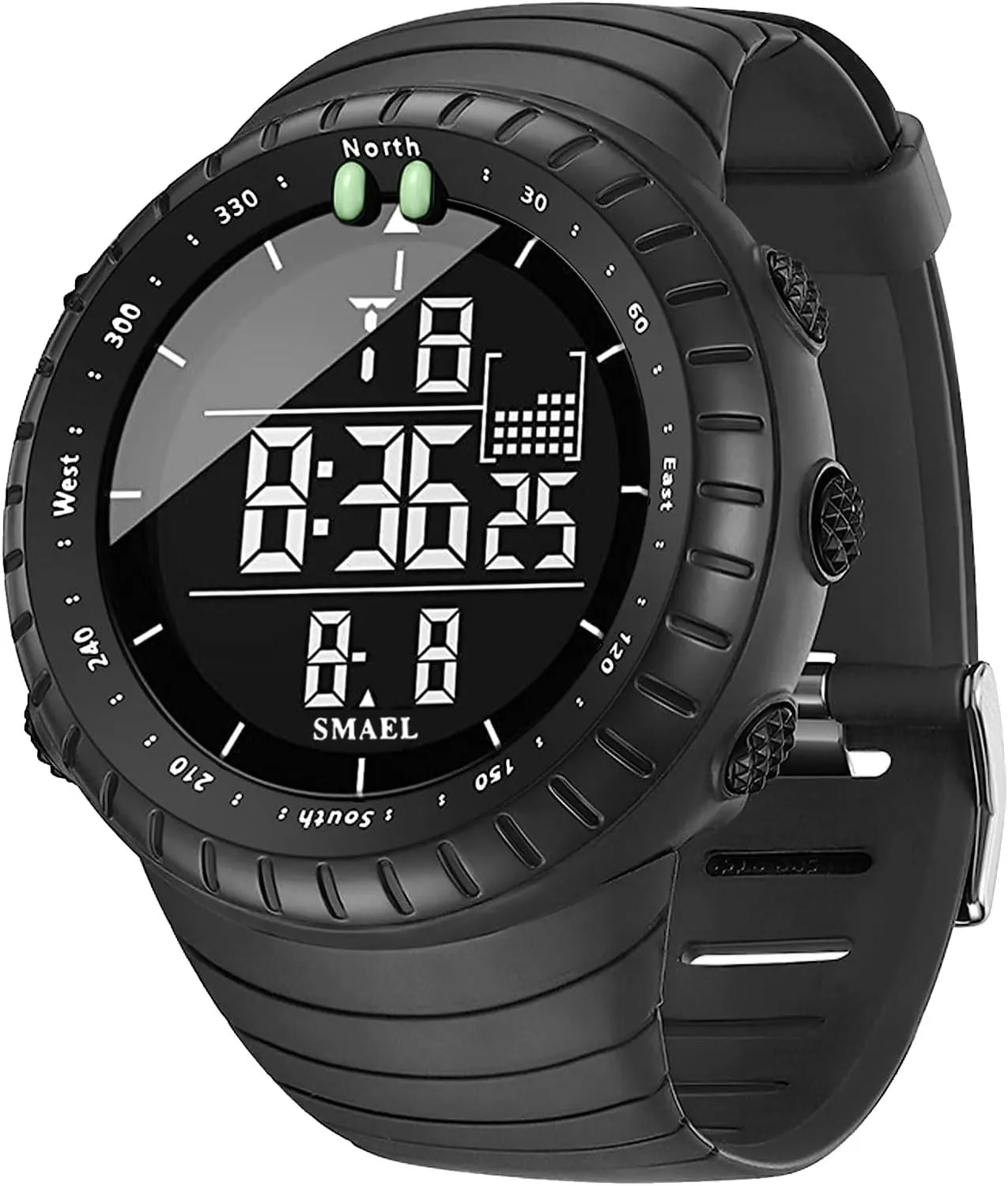 and 12/24H Format Gosasa Men's Multifunction Outdoor Watch Waterproof Sports Digital Watch with Luminous, Alarm, Calendar; excursion stripe Stopwatch 