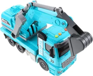 and Coordination Development Birthday Holiday UPKOCH Inertial huge soldier voter Excavator with Fun Engineering Vehicle for Imagination 