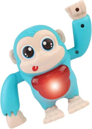 and Fun Learning Electric Dancing Orangutan for Interactive Movable Animal Model with Lights and Sounds Early Education Plaything for amazement Cognitive Development 