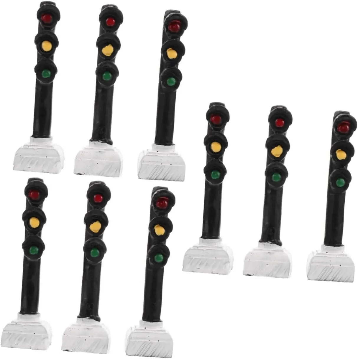 and Traffic Light Adornment for 9pcs Mini Impressionism pen formally vocal mayor Traffic Signal Toy Crosswalk Signal Decoration for Boy Girl Room 