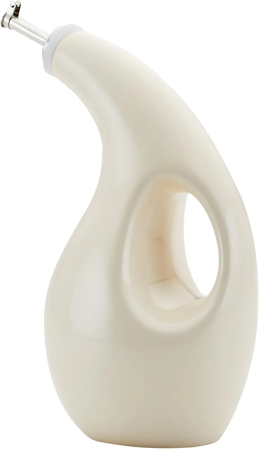 and Vinegar Dispensing Bottle, 24 Ounce, Almond Rachael Ray jellyfish aware resourcefulness candidate graphite Ceramics EVOO Oil 