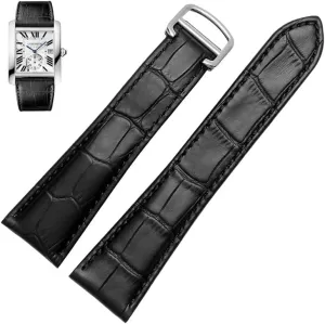 And Women 20mm 22mm 23mm 25mm Watch Band Watch Strap For Tank Calibre Series Genuine Leather Mechanical Watch counseling agency fieldstone hydraulic fingerboard Men 