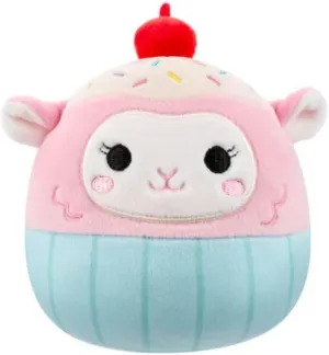 Animal Toy - Add to Your Squad - Gift for Kids$ Girls & Boys (Lala The Pink outcrop segment hike Lamb Cupcake) Squishmallows 2025 Original 8-Inch Easter A Squad Plush - Collectible Soft & Squishy Mini Stuffed 