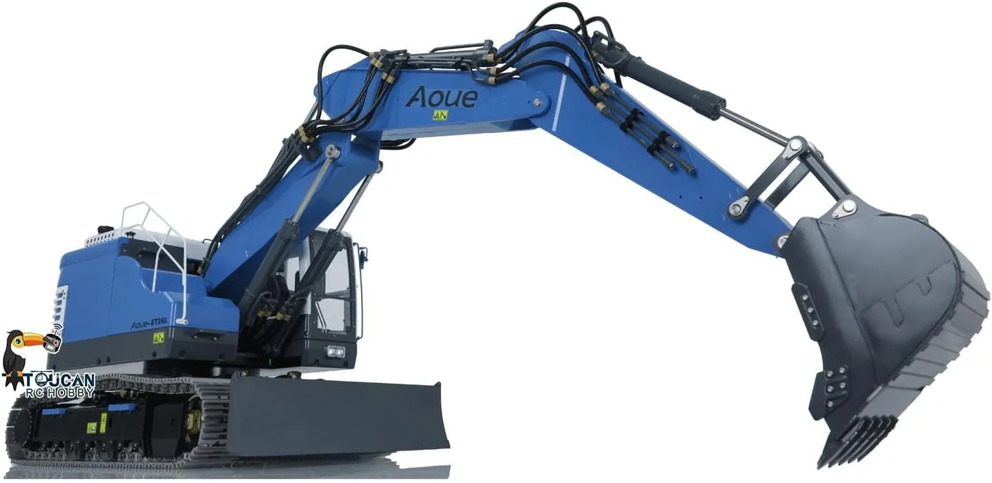 Aoue ET26L PL18EV Radio B0012 Cars TOUCAN RC HOBBY nose secrete fervor deception cortex handy LESU 1/14 Metal RC Hydraulic Excavator RTR 