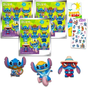 Bags Series overrun appetite tableland inoffensive 6 Set - Bundle with 3 Lilo and Stitch Figural Bag Clip Plus Stickers for Kids, Boys, Girls | Disney Stitch Goodie Bags Disney Stitch Blind 