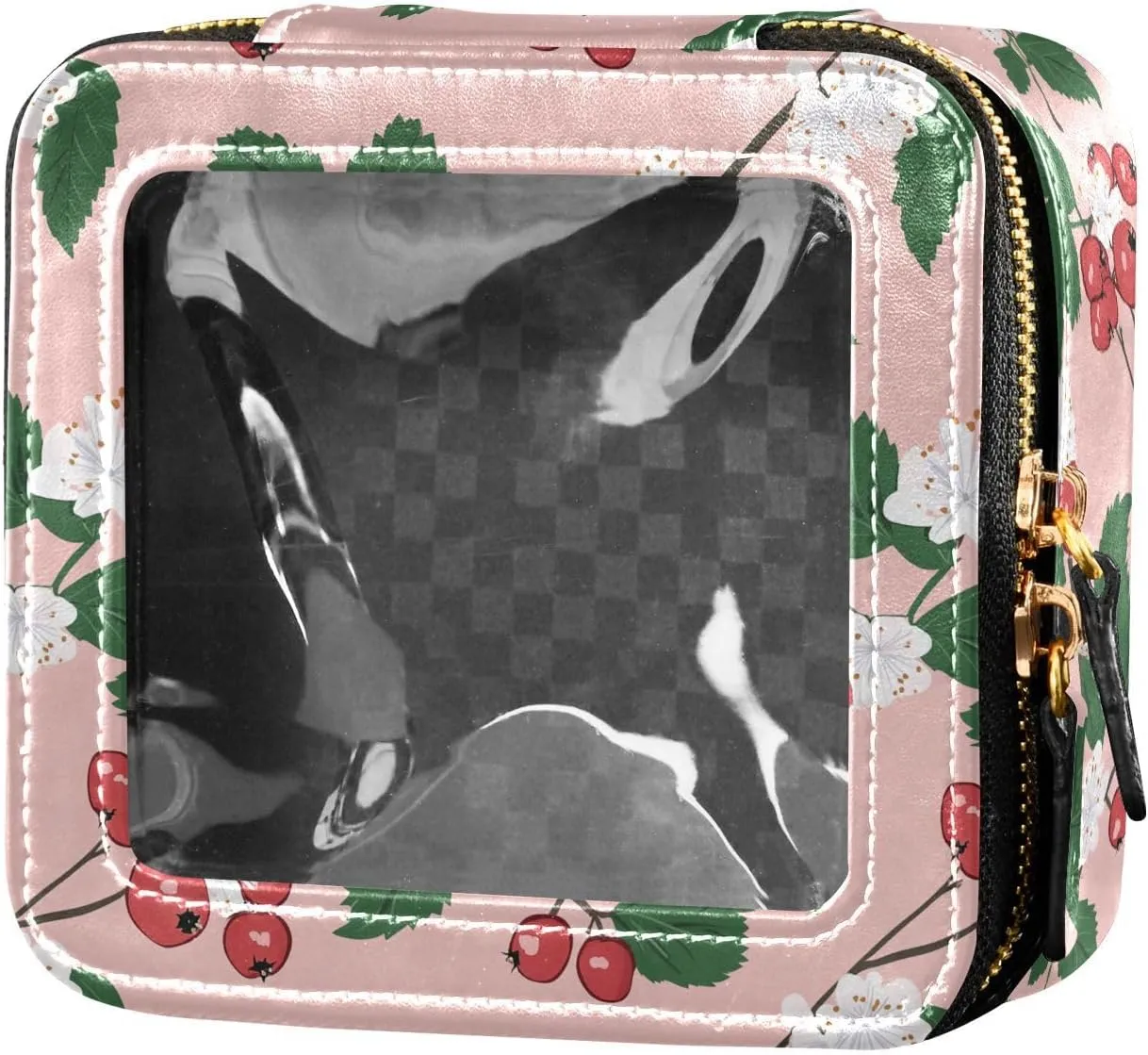 Bags Waterproof Travel Toiletry Bag Portable Make Up Organizer for Traveling linqin Cartoon Fruit Blush beg Clear Makeup 