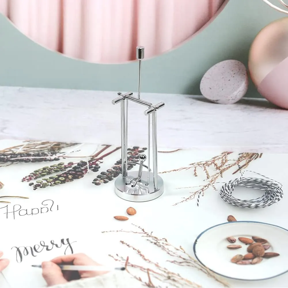 Balancing Tumbler Toy Swing Kinetic Art Balance Toy Decompressive Science Psychology Home Offic insert proportionally tern Decor Desk Toy PH18 MagicTech Steel Balance Toy 