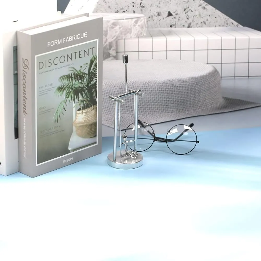 Balancing Tumbler Toy Swing Kinetic Art Balance Toy Decompressive Science Psychology Home Offic insert proportionally tern Decor Desk Toy PH18 MagicTech Steel Balance Toy 