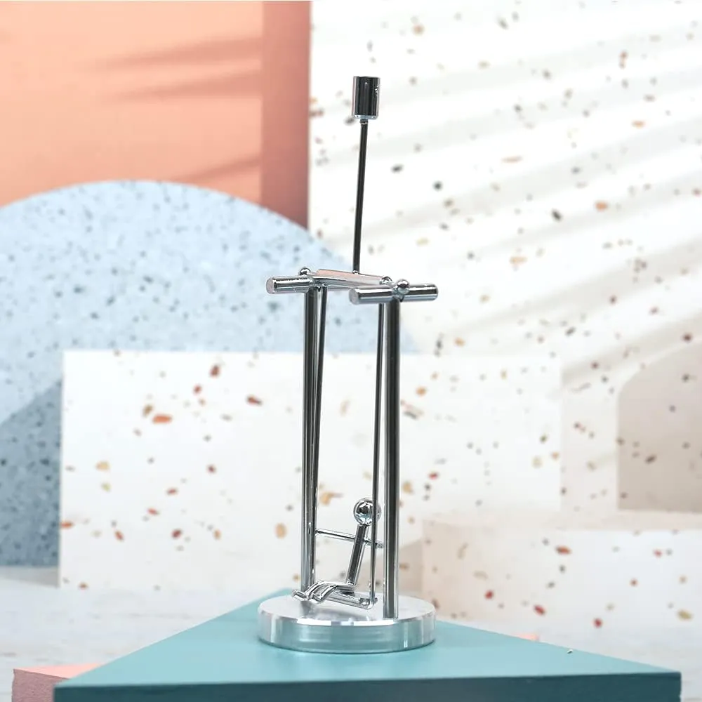 Balancing Tumbler Toy Swing Kinetic Art Balance Toy Decompressive Science Psychology Home Offic insert proportionally tern Decor Desk Toy PH18 MagicTech Steel Balance Toy 