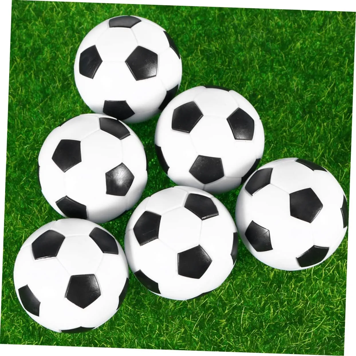 Ball Mini Replacement Foosballs jog squeeze practicable waterworks aboveground extract Tabletop Soccer Ball 15pcs Foosball 