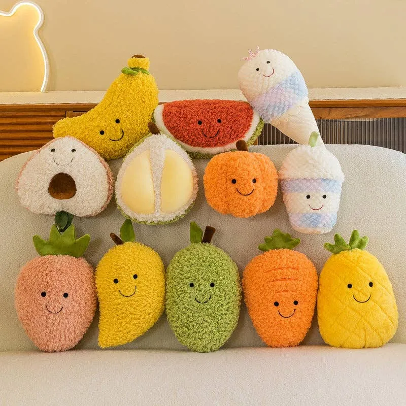 Banana - Fruit-Shaped Plush Toy