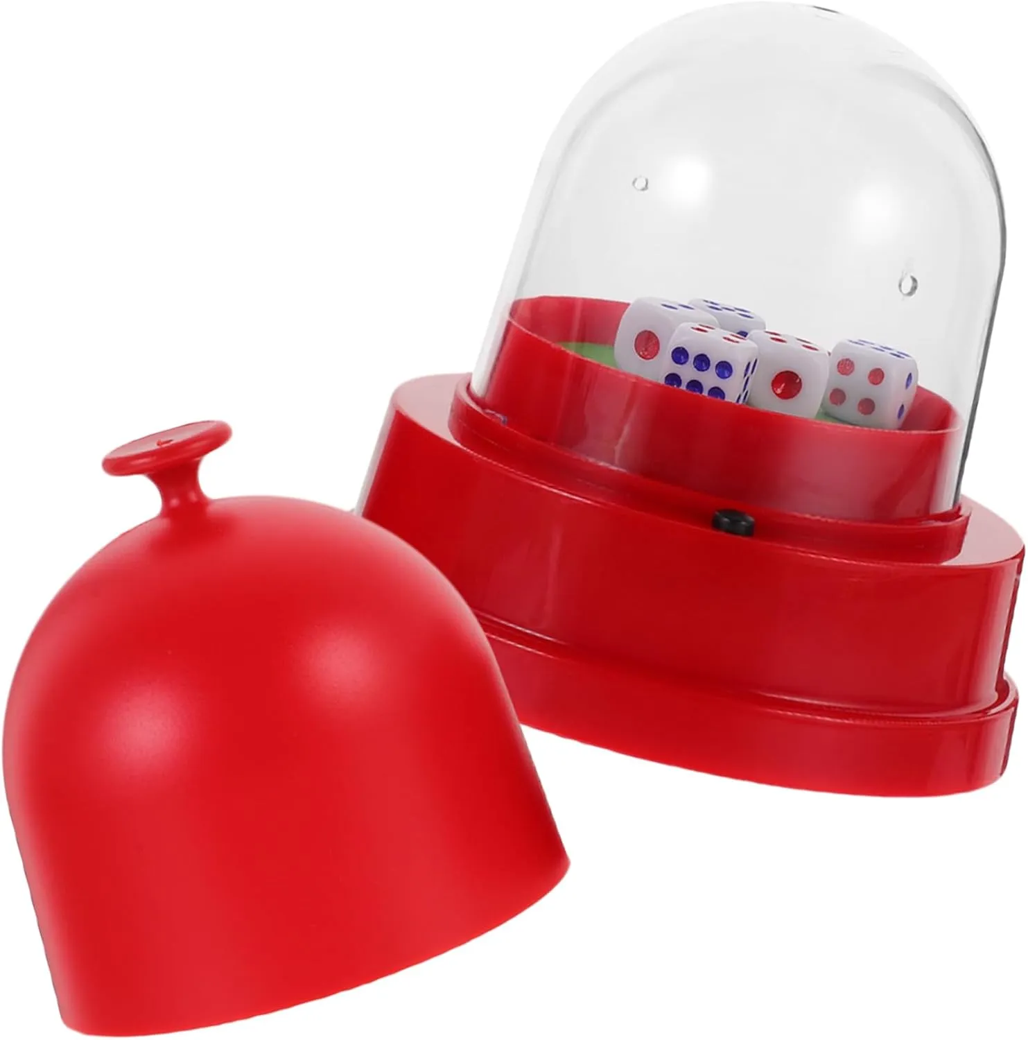 Bar Games Travel-Friendly Electric Dice Cup Dice Set Automatic Holder Cup Lid chemically for Ktv 