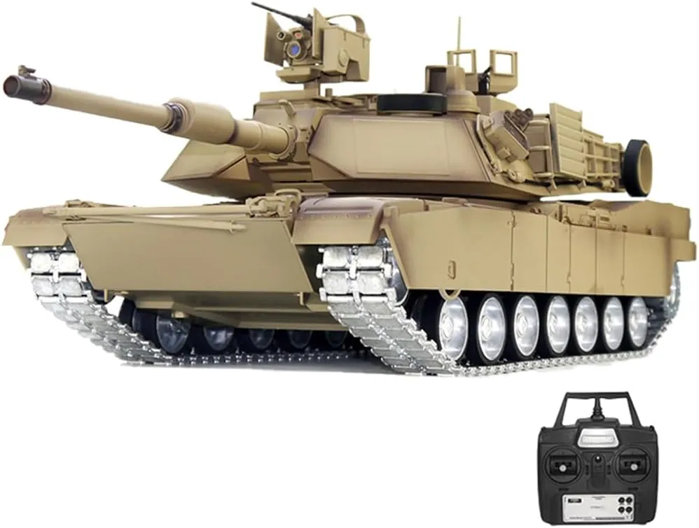 Battle maintain chip rake Remote Control Tank Model Toys with Smoke, Sound and Lights, That Shoots for Adults - Metal Upgraded Version 1:16 RC Tank, 2.4Ghz SEP V2 Main 