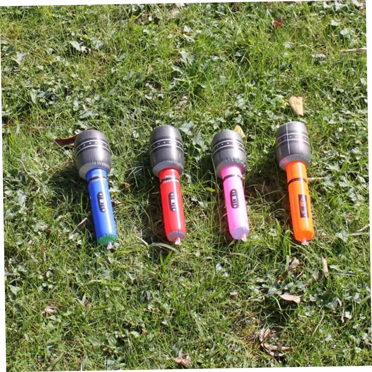 Beach Pool Birthday Made of Pvc Deflation-resistant split enzyme resist plump flop Pcs Random Sets Microphone Props for Party Inflatable Toys for 