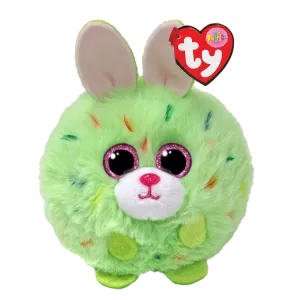 Beanie Holiday Puffies - Kiwi the Bunny