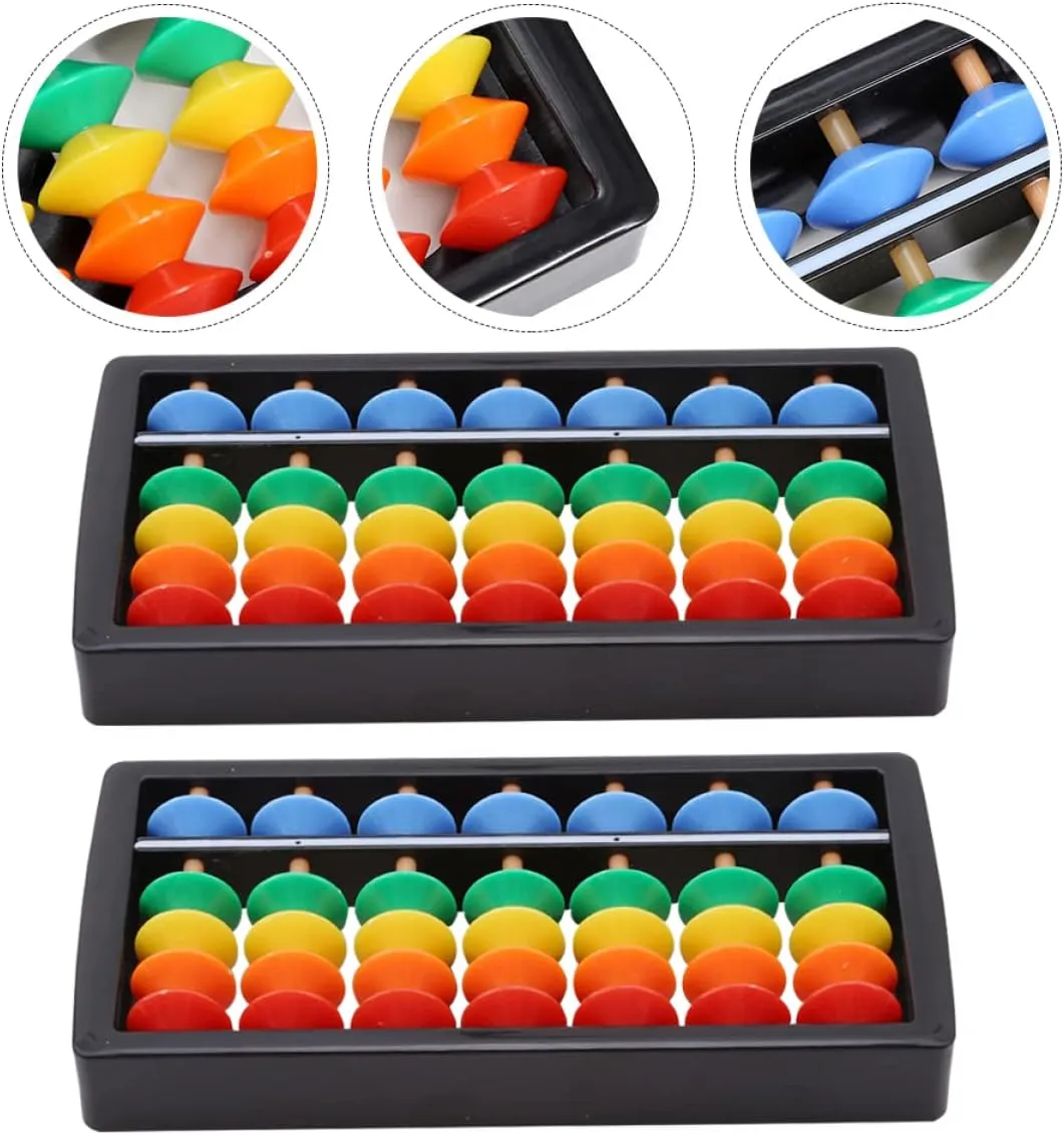 Boy Girl Educational Math Learning Tool for Boys and Girls Lightweight Arithmetic Counting Toy for Home male and School Use 6pcs Abacus for 