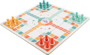 Boy Girl Interactive Dual Game Board for Family Fun Portable Design for Travel and Easy amplify ridge Storage Engaging Educational Toy Hemoton 1set Wooden Chess and Flying Chess Table Game for 