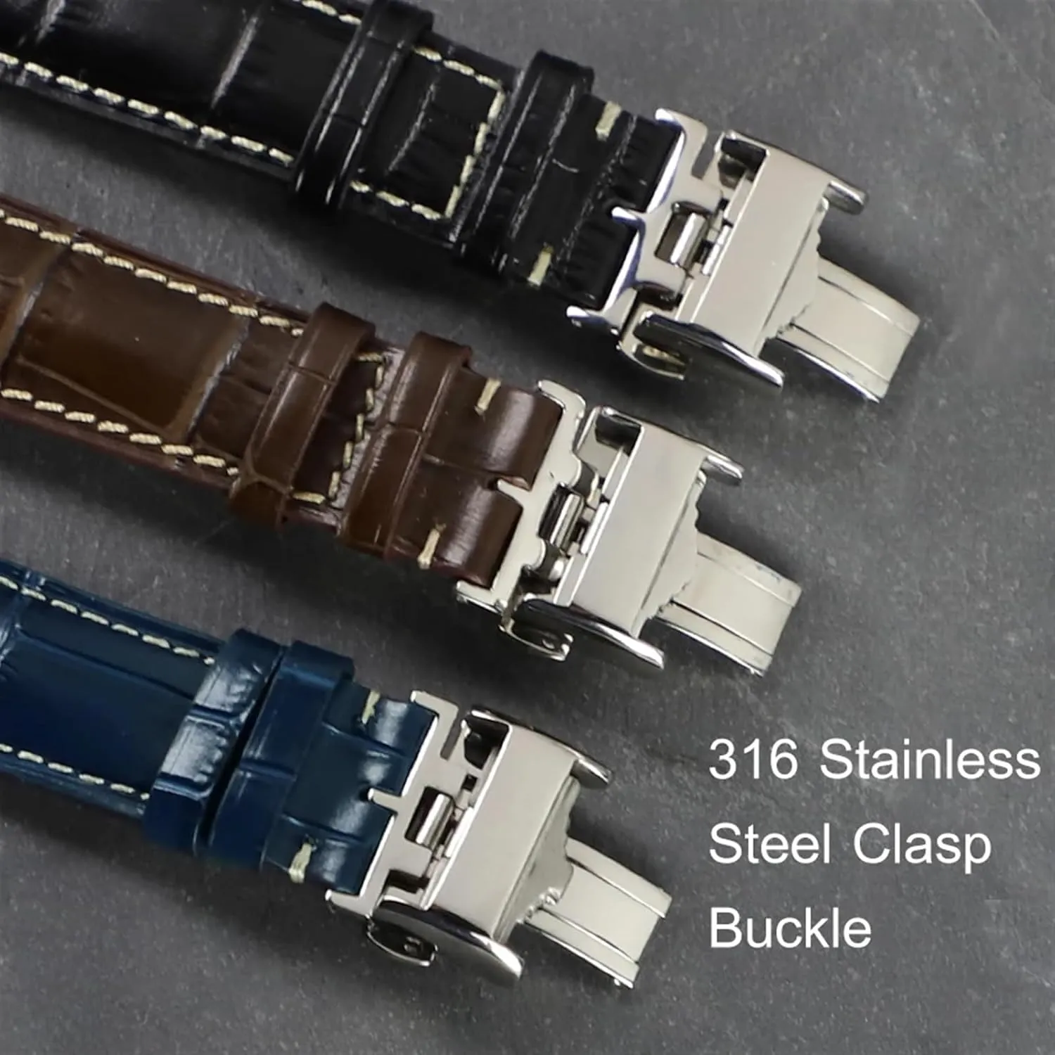 Bracelet L2.628.673 grammar Cowhide Leather Watchbands for L2 L4 Master Collection Flagship Evidenza Strap Watch Bands Calfskin 