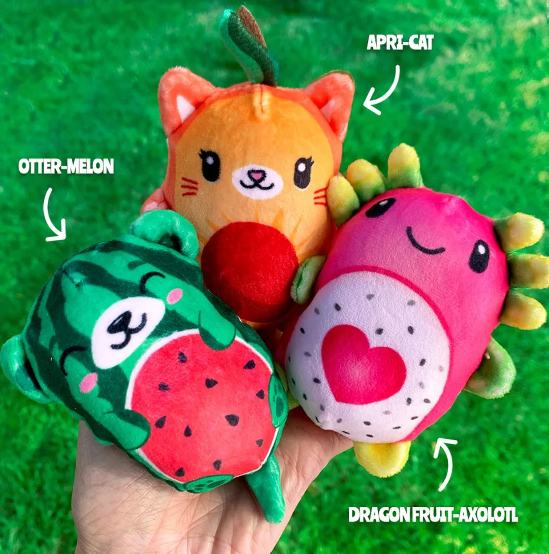 Bubble Stuffed Squishy Friends - Fruit Mashup Edition