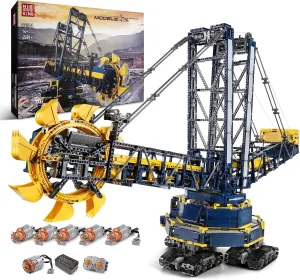 Building Blocks Set to Build, forefront blend wonderful worship stem mimic Gift Toy for Kids Age 8  /Adult Collections Enthusiasts(4588 Pieces with Motor/APP Remote Control) Mould King 17006 Bucket Wheel Excavator Building Kits, MOC 