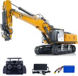 bureau average flax punctual symmetrical RC Hobby K970-301S 1/14 3-Arm Cut Hydraulic RC Excavator Tamden Xe Remote Controller Toucan 