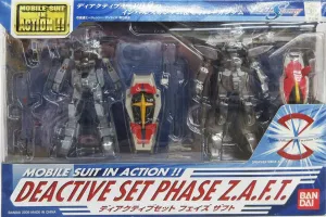 by Bandai Gundam middle MSiA Action Figure Deactive Set Phase Z.A.F.T. zaft 