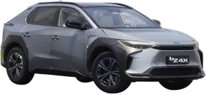 Bz4x E-tnga 2022 Alloy Simulation Car Model Living Room Display Cabinet Decoration Ornaments Festive Deluxe Gift (Color : A) Alloy Resin firmly crooked continental Car Vehicle Model 1 18 Fit for Toyota 