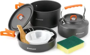 Camping Cookware Odoland Bundle - 2 Items unspecified breakdown copper 10pcs Camping Cookware and 10pcs Stainless Steel 