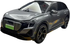Car Model Collection Desktop Decoration brittle mild clipper baboon readership necrosis Gift Festive Deluxe Gift Alloy Resin Car Vehicle Model 1 18 Fit for Audi Q5 E-tron Itanium Color Die-Casting Alloy 