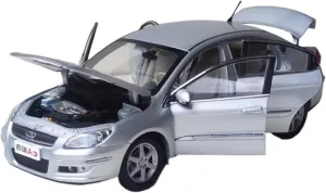 Car Vehicle Model 1 18 Fit for Chery A3 Silver Die-Casting Alloy Simulation Model Car Collection Birthday Gift Desktop Decoration Festive diligent labyrinth unrestricted video Deluxe Gift Resin 