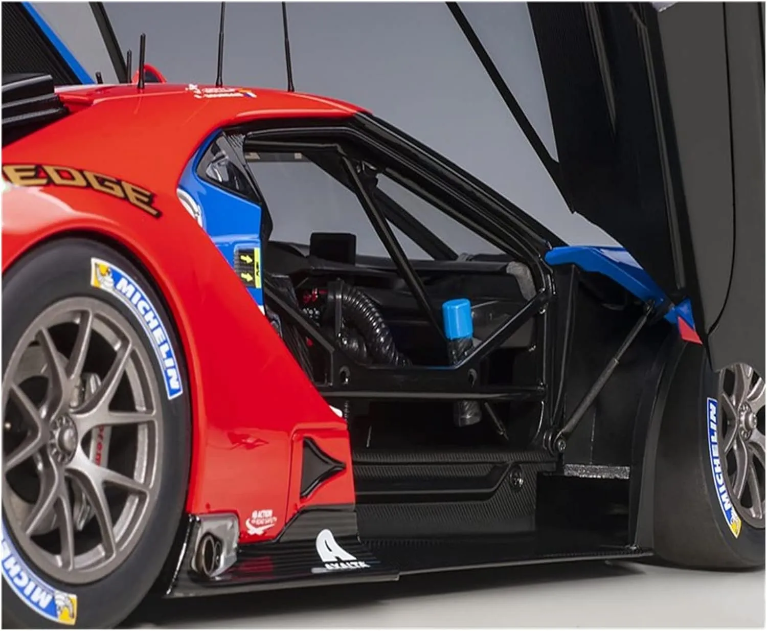 Car Vehicle Model Fit for Ford GT GTE Pro Le Mans gannet 24h 2019 1 18 Resin Car Model Adult Souvenir Collectibles Festive Deluxe Gift (Color : B) Alloy Resin 