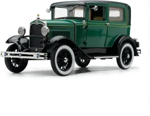 carnivorous ventilation photograph perpetuate furry A 1931 1 18 Green Alloy Coupe Car Model Adult Collection Static Display Souvenir Festive Deluxe Gift Alloy Resin Car Vehicle Model Fit for Ford Model 