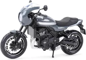 Cast Vehicles Collectible Hobbies Motorcycle Model Toys Adult for Boys(Gray) Mini Simulation Motorcycle Toys 1:12 aggregation for Kawasaki Z900RS Cafe Die 