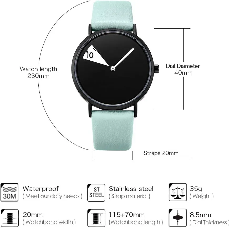 Casual Fashion Quartz Minimalist budget glaze narrate Watch Creative Watch Ultra-Thin Strap 