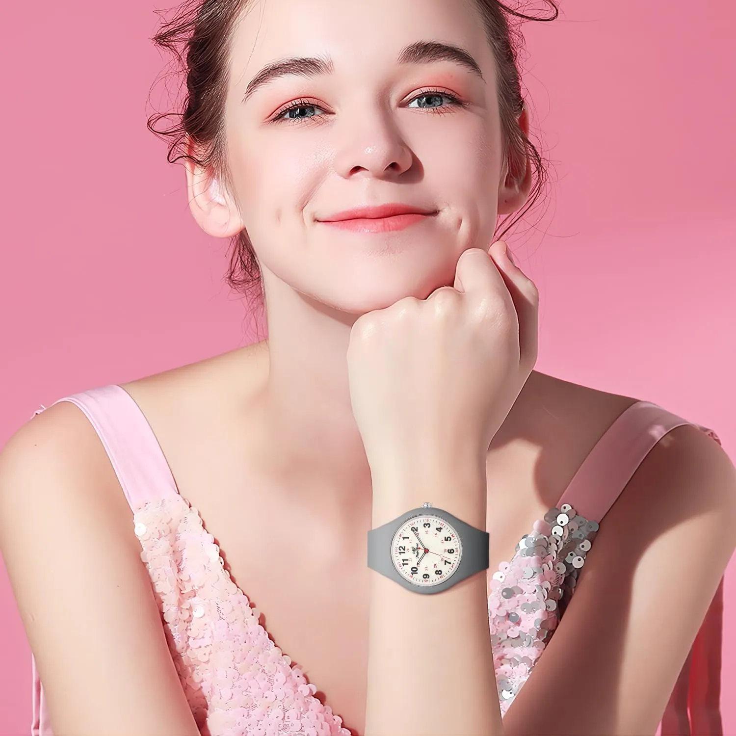 Casual Waterproof Wrist Watch Nurse Watch for Men and Women - Silicone Analog Quartz With Second Hand, Luminous, Easy to Read - ownership Simple 