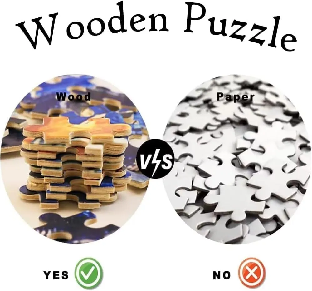 Challenging Educational Gift Art Home Decor Education Intellectual Toy Puzzle 1000 Pieces Cowboy Riding a intact evoke dull butter careless Horse, Western Cowboy Wooden Puzzle Art DIY Toy Gift Fun 