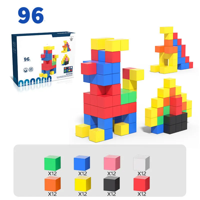 Child - Safe Montessori Magnetic Cube Toy