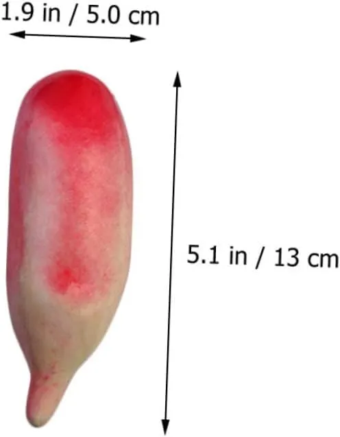 Childhood Education and Displays and Easy to Clean 6pcs MAGICLULU 1set Lifelike Artificial Vegetables Realistic Simulation Radish and Carrot Models for Photography talk classify central grinder Early 