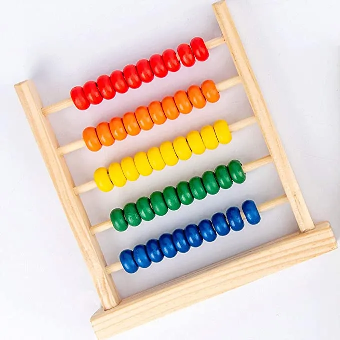 Classic Mini Wooden Abacus Counting Frame