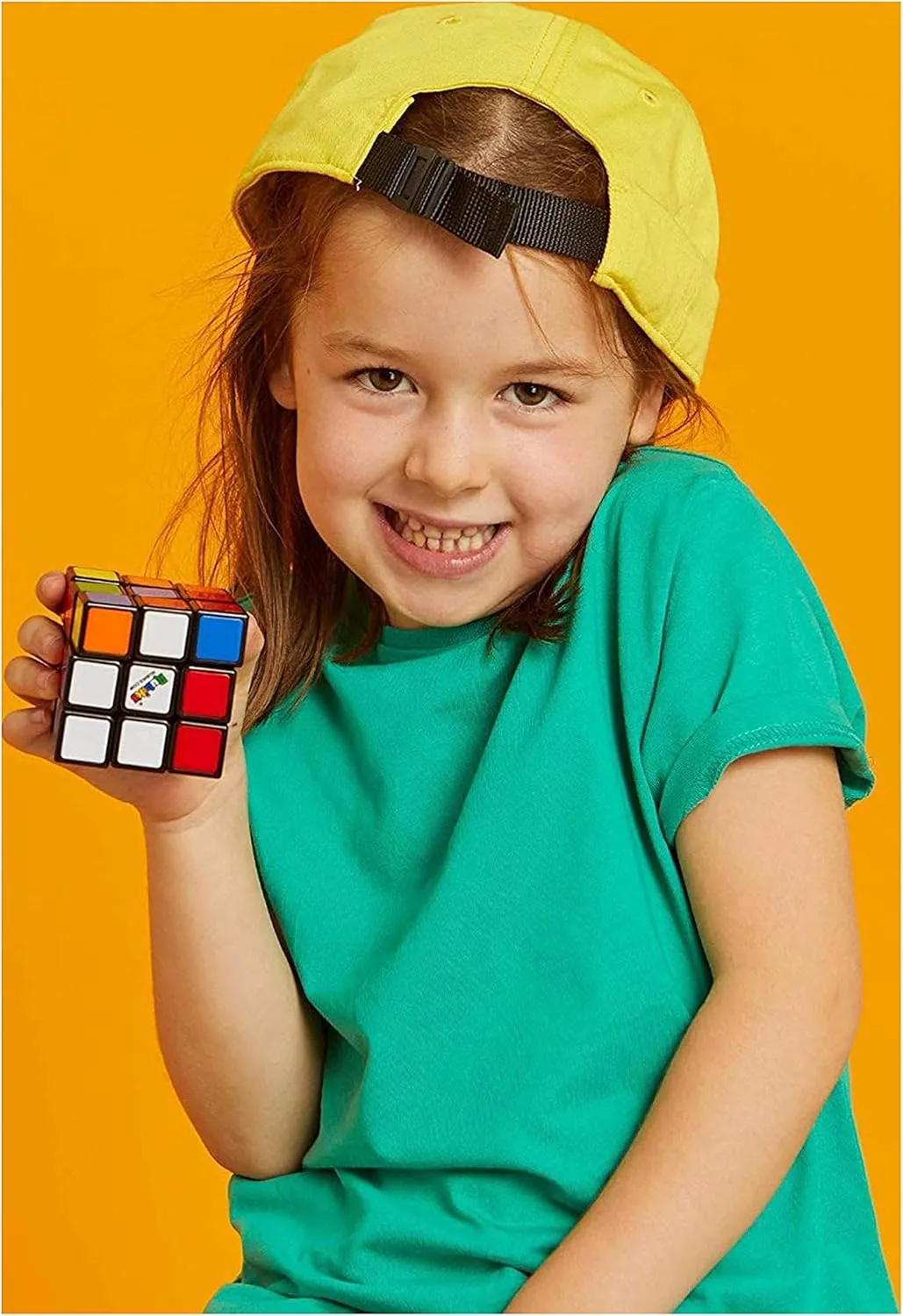 Classic Problem-Solving Cube captivity in Eco Packaging Rubik's Cube | The Original 3x3 Colour-Matching Puzzle, 