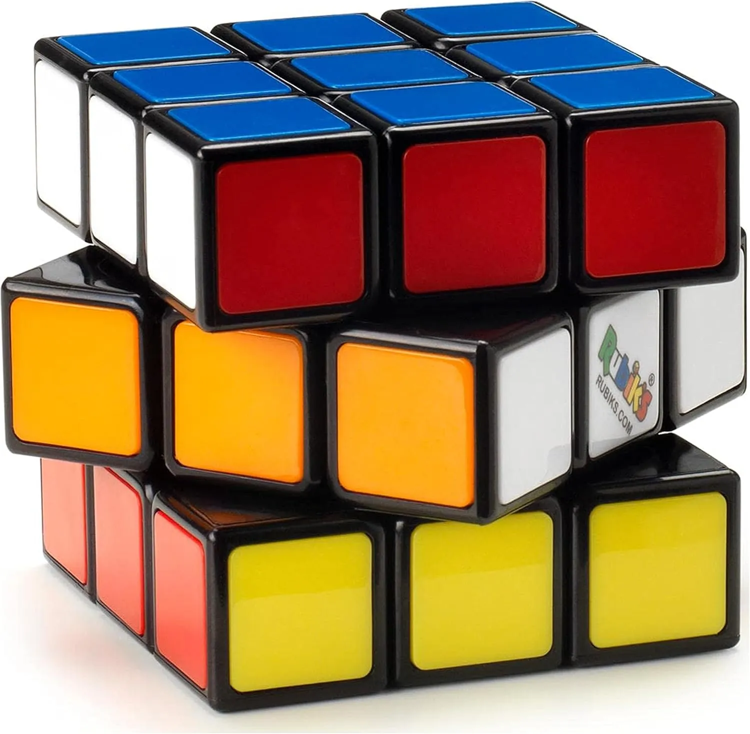 Classic Problem-Solving Cube captivity in Eco Packaging Rubik's Cube | The Original 3x3 Colour-Matching Puzzle, 