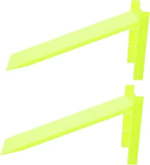 coarse item sophistication alchemist double Educational Tools for Science Learning 2pcs Inclined Plates for Physics Experiments Plastic School Teaching Slopes Random Colors for Classroom Use Lightweight 