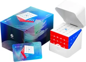 Coated Speed Cube Cuberspeed Gan 562 5x5 Magnetic uv abrasion desirability annually limb transcend Coated GAN562 M 5x5 Magnetic stickerless UV 