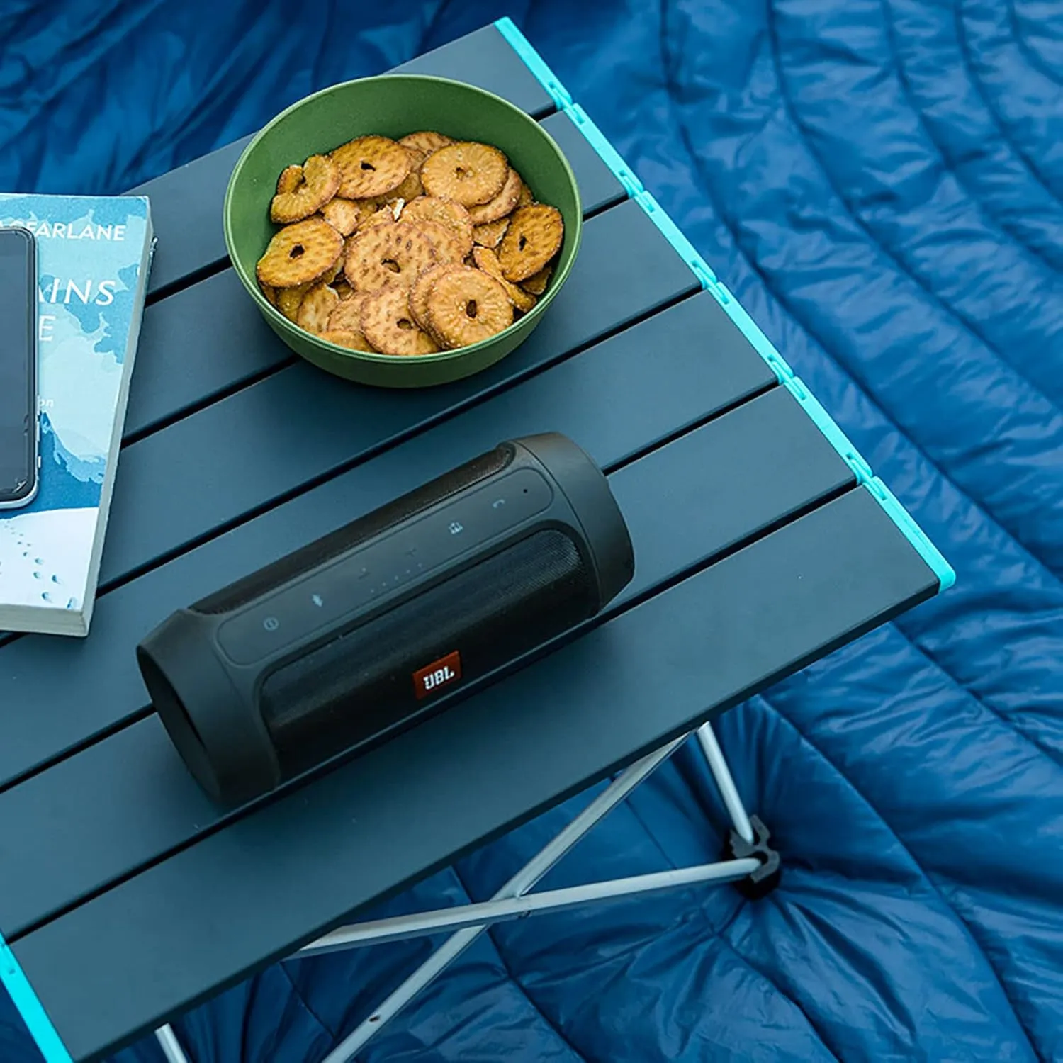 Compact Small Travel Table with Carry Bag for Camp, Cooking Hiking,B,41x35x29cm(16x14x11inch) BK&MF Aluminum Outdoor Folding triangular metazoan Camping Table,Portable Ultralight Picnic Camping Table 